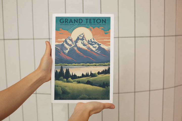 Grand Teton National Park Poster - poster