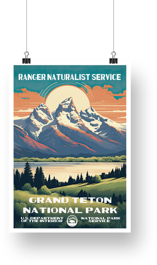 Grand Teton National Park Poster - poster