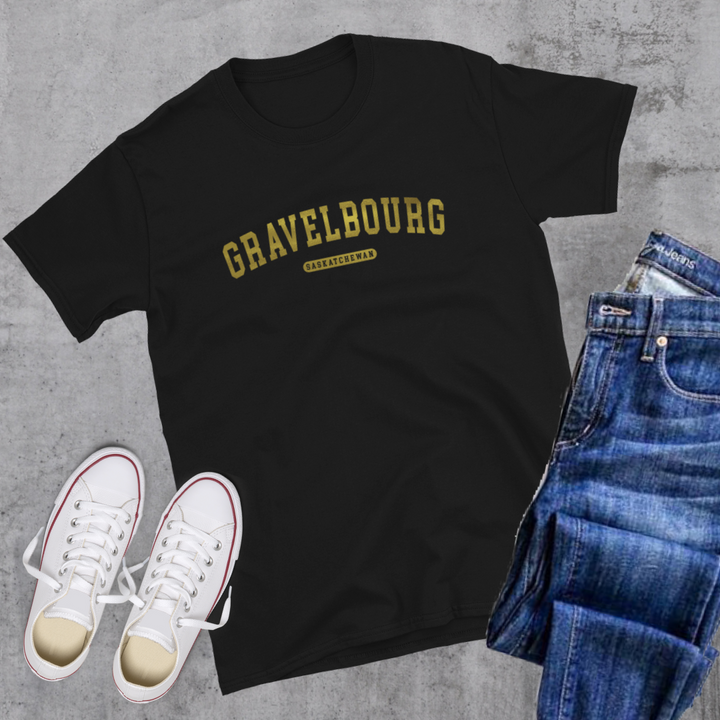 Gravelbourg College Gold Tee - S