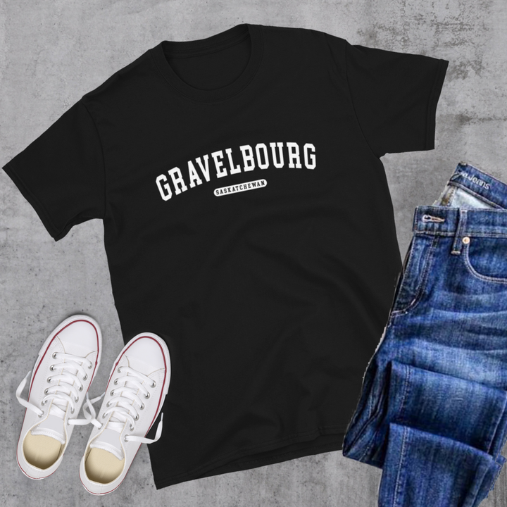 Gravelbourg College Tee - Black / S