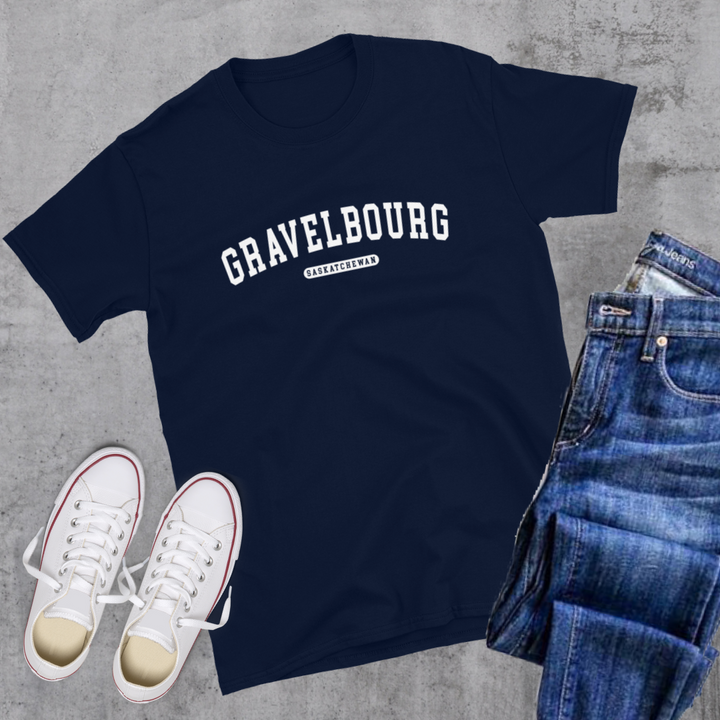 Gravelbourg College Tee - Navy / S