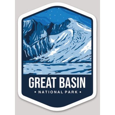 Great Basin National Park Die Cut Sticker Large - sticker