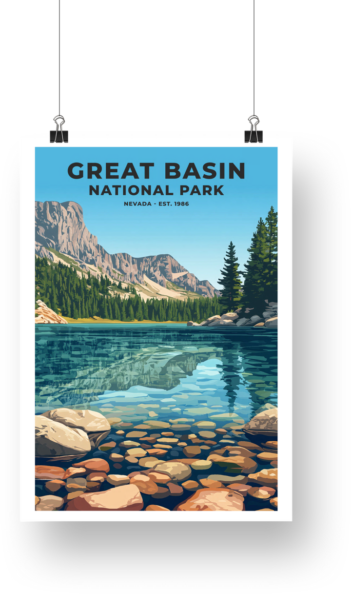 Great Basin National Park Poster - poster