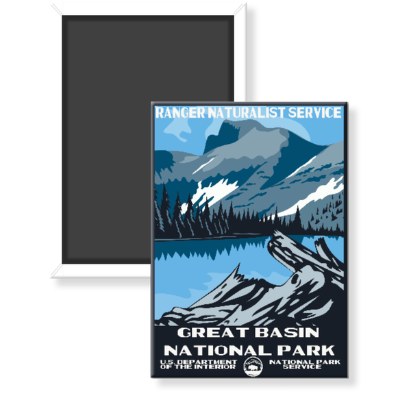 Great Basin National Park WPA Magnet - magnet