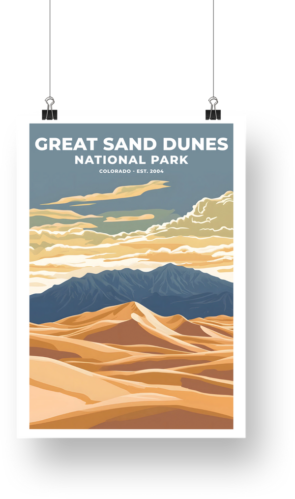 Great Sand Dunes National Park Poster - poster