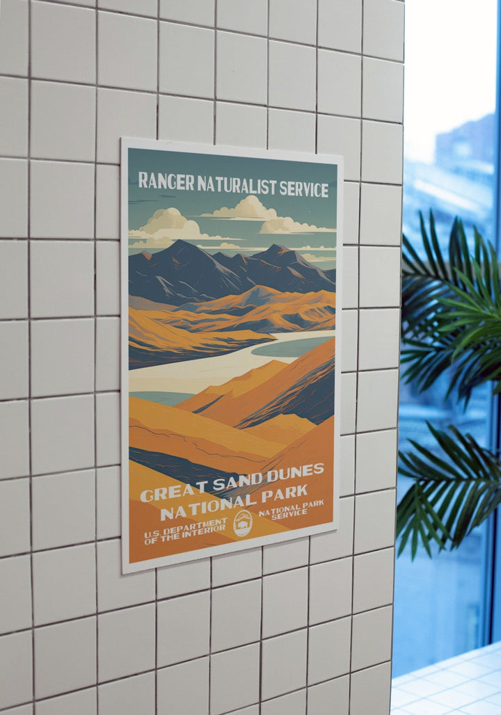 Great Sand Dunes National Park Poster - poster