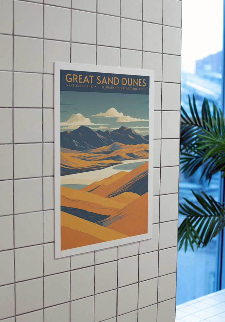 Great Sand Dunes National Park Poster - poster