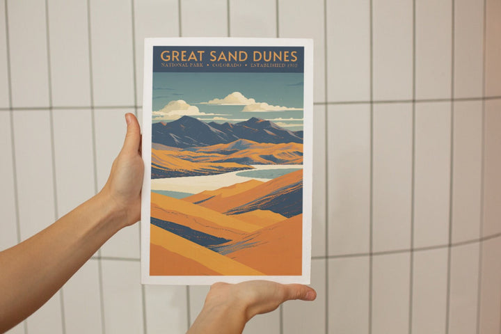 Great Sand Dunes National Park Poster - poster