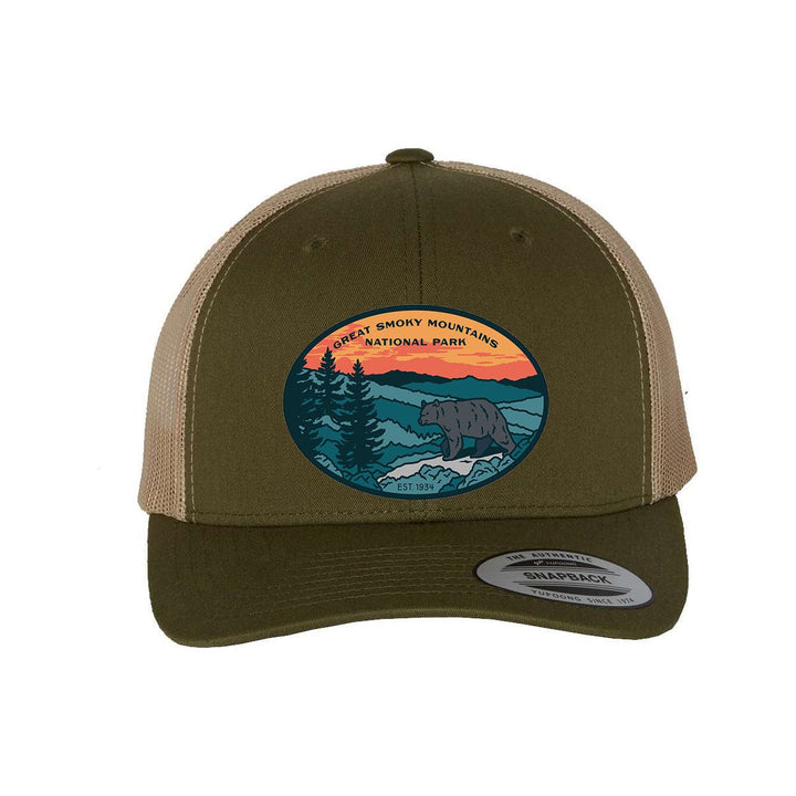 Great Smoky Mountain National Park Hat - Moss - Hats