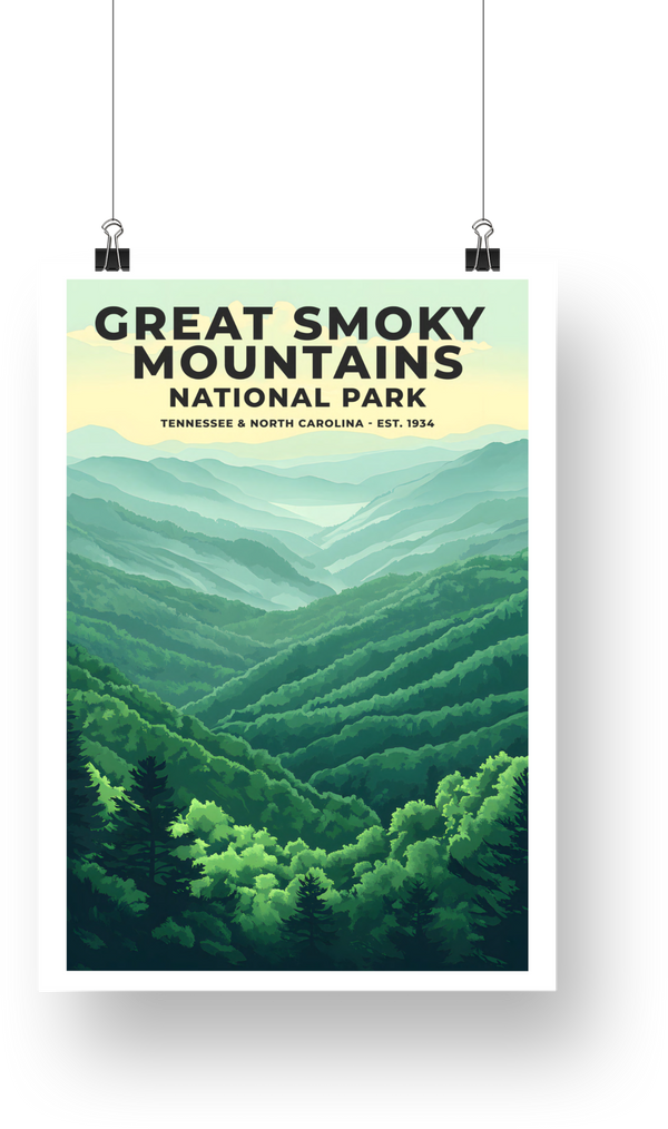 Great Smoky Mountains National Park Poster - poster