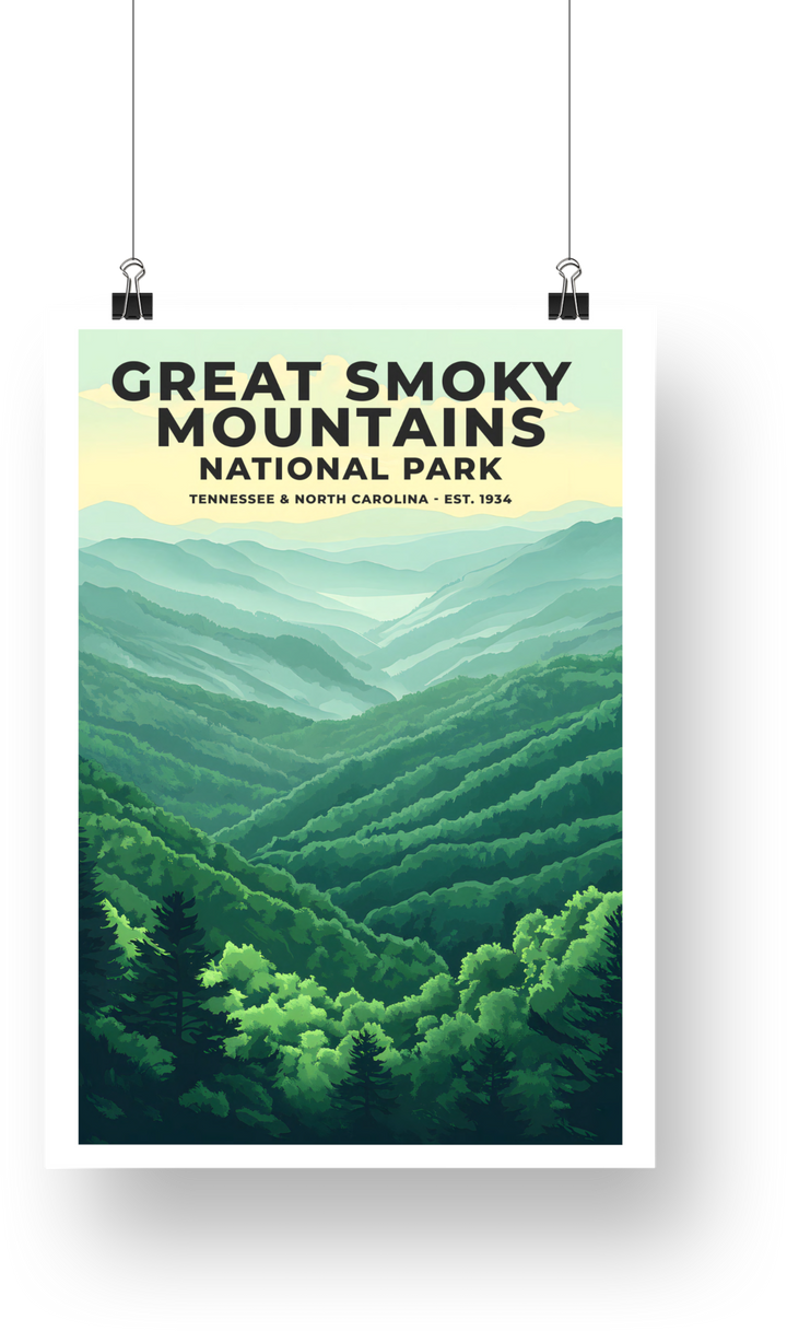 Great Smoky Mountains National Park Poster - poster