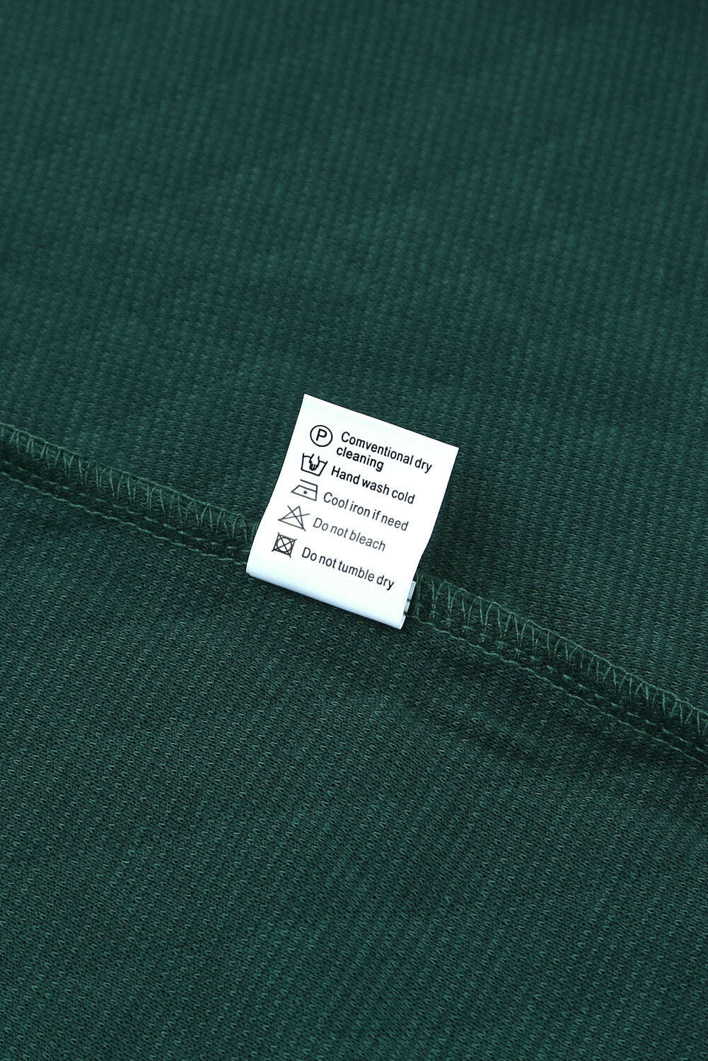 Sweatshirts & Hoodies-Green Plaid Geometric Texture Trim Buttons Neck Quilted Sweatshirt-torontoscreenprinting.ca