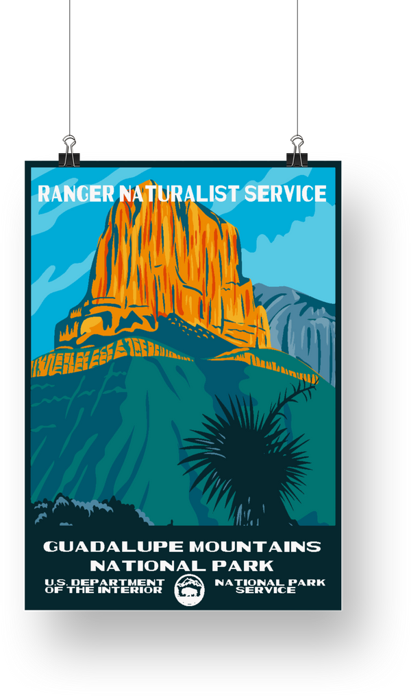 Guadalupe Mountains National Park Poster - poster