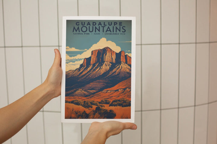 Guadalupe Mountains National Park Poster - poster