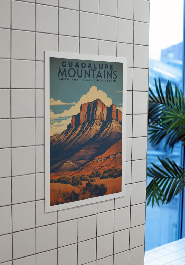 Guadalupe Mountains National Park Poster - poster