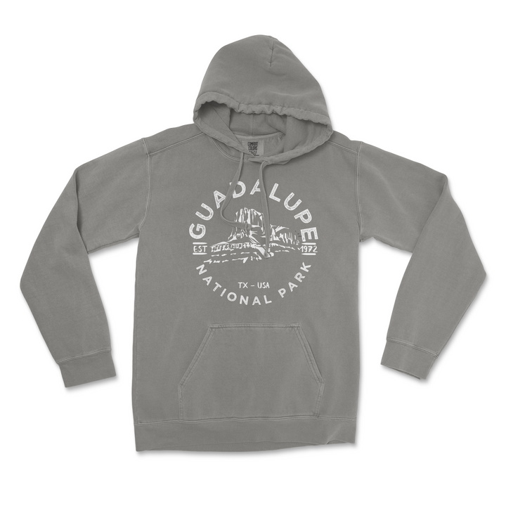 Guadalupe National Park Comfort Colors Hoodie - S / Grey - hoodie