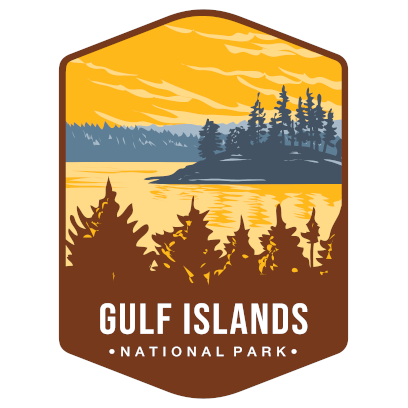 Gulf Islands National Park Sticker Large - sticker