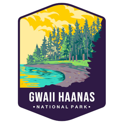 Gwaii Haanas National Park Sticker Large - sticker