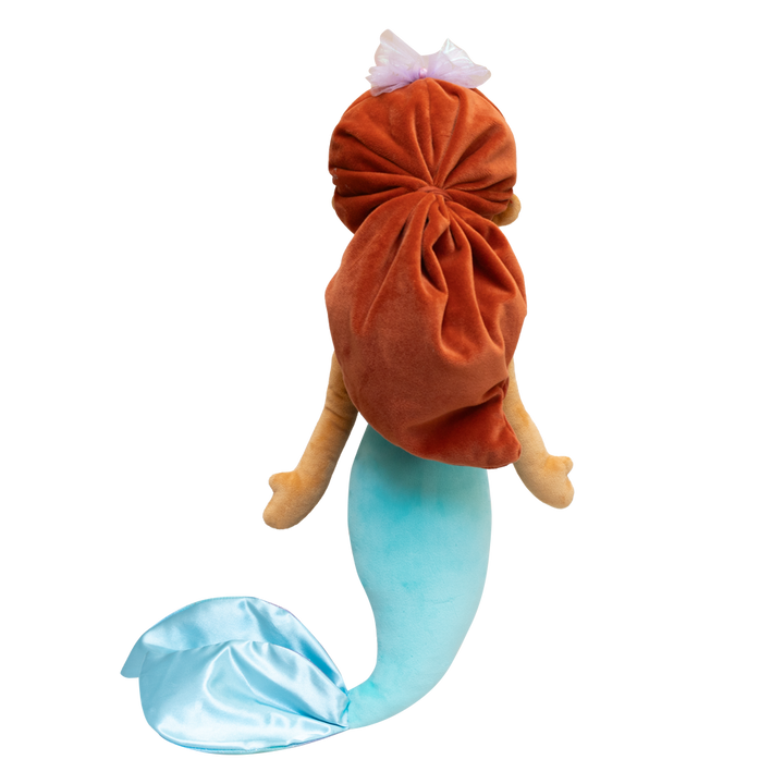 Hailey Mermaid Doll 18’’ - blue - Embroider Buddy®