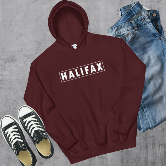 Halifax Box Hoodie - Maroon / S