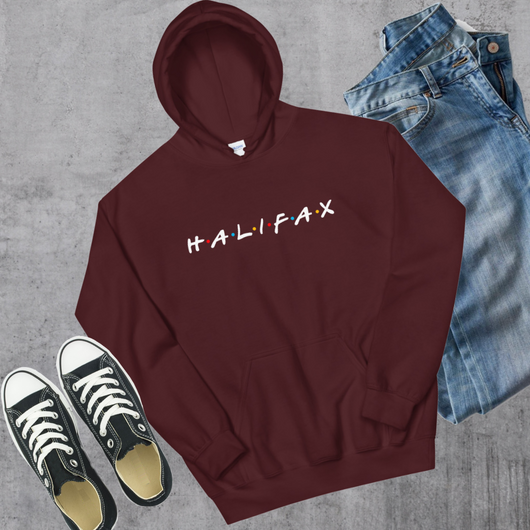 Halifax Friends Hoodie - Maroon / S