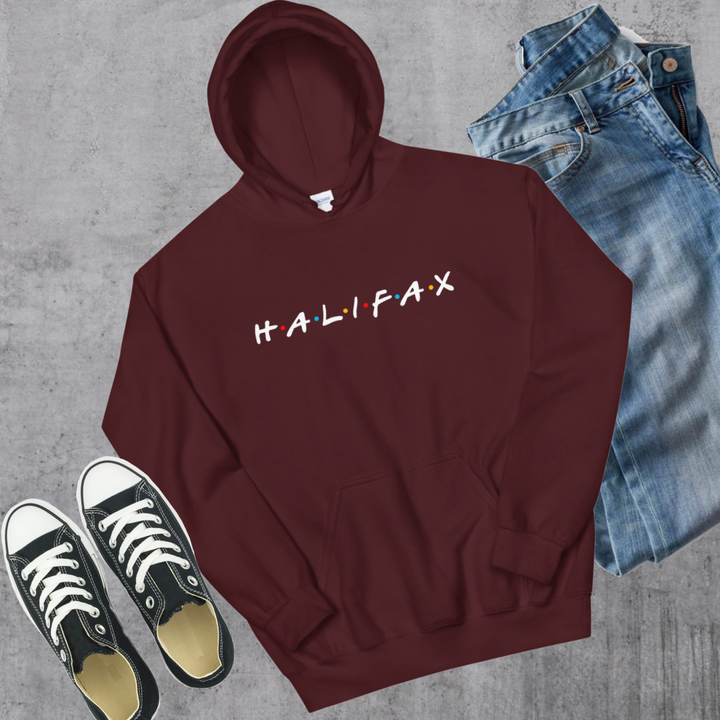 Halifax Friends Hoodie - Maroon / S