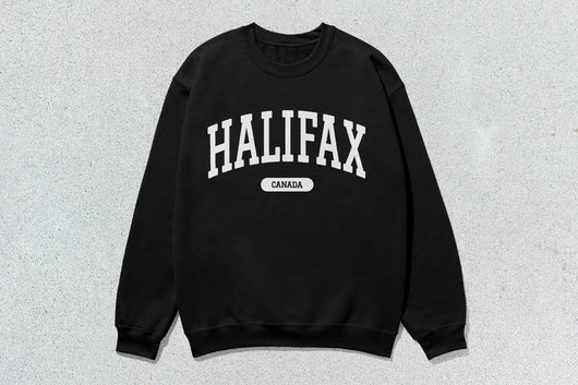 Halifax - Unisex Heavy Blend™ Crewneck Sweatshirt - Black / Small - Sweatshirts & Hoodies