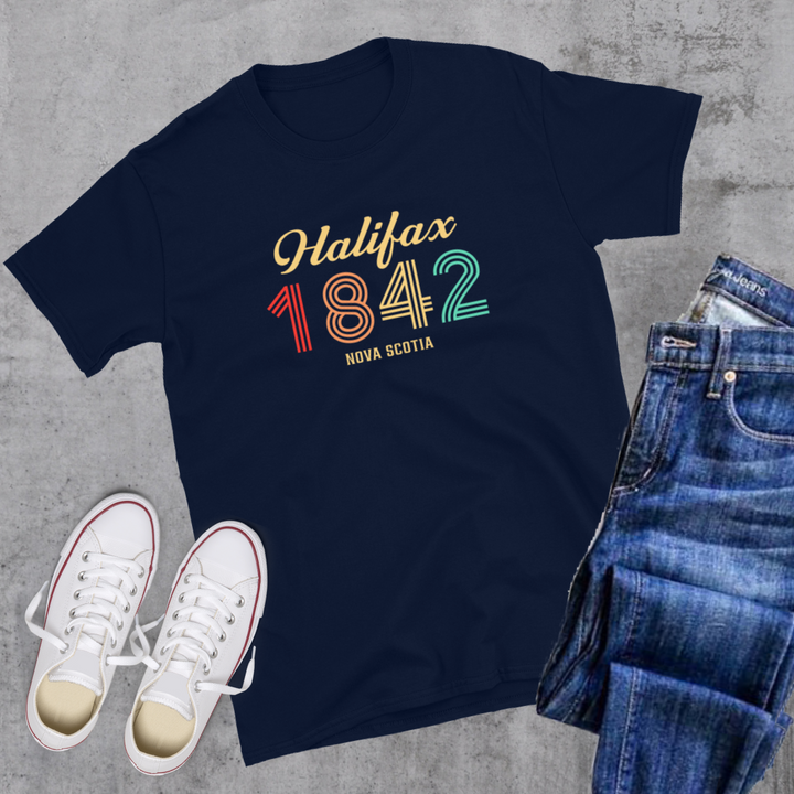 Halifax Vintage Tee - Navy / S