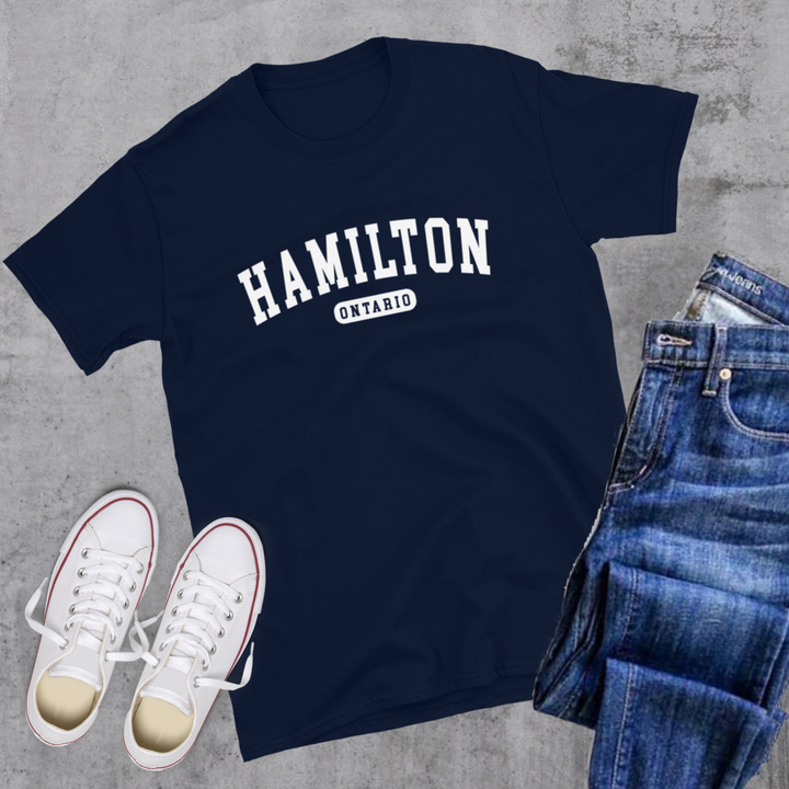 Hamilton College Tee - Navy / S