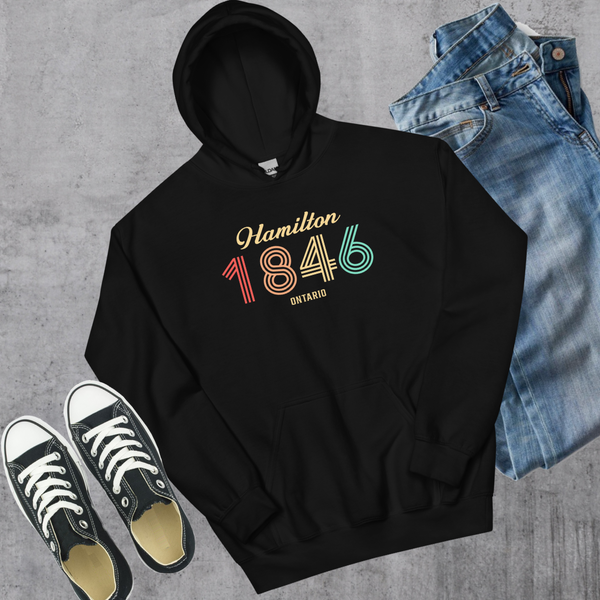 Hamilton Vintage Hoodie - Black / S