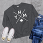 Hamilton YHM X Crewneck - Dark Heather / S