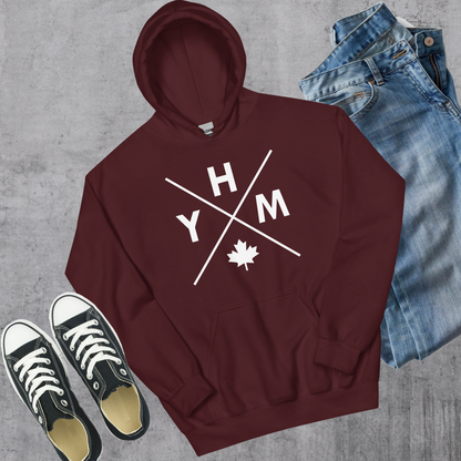Hamilton YHM X Hoodie - Maroon / S