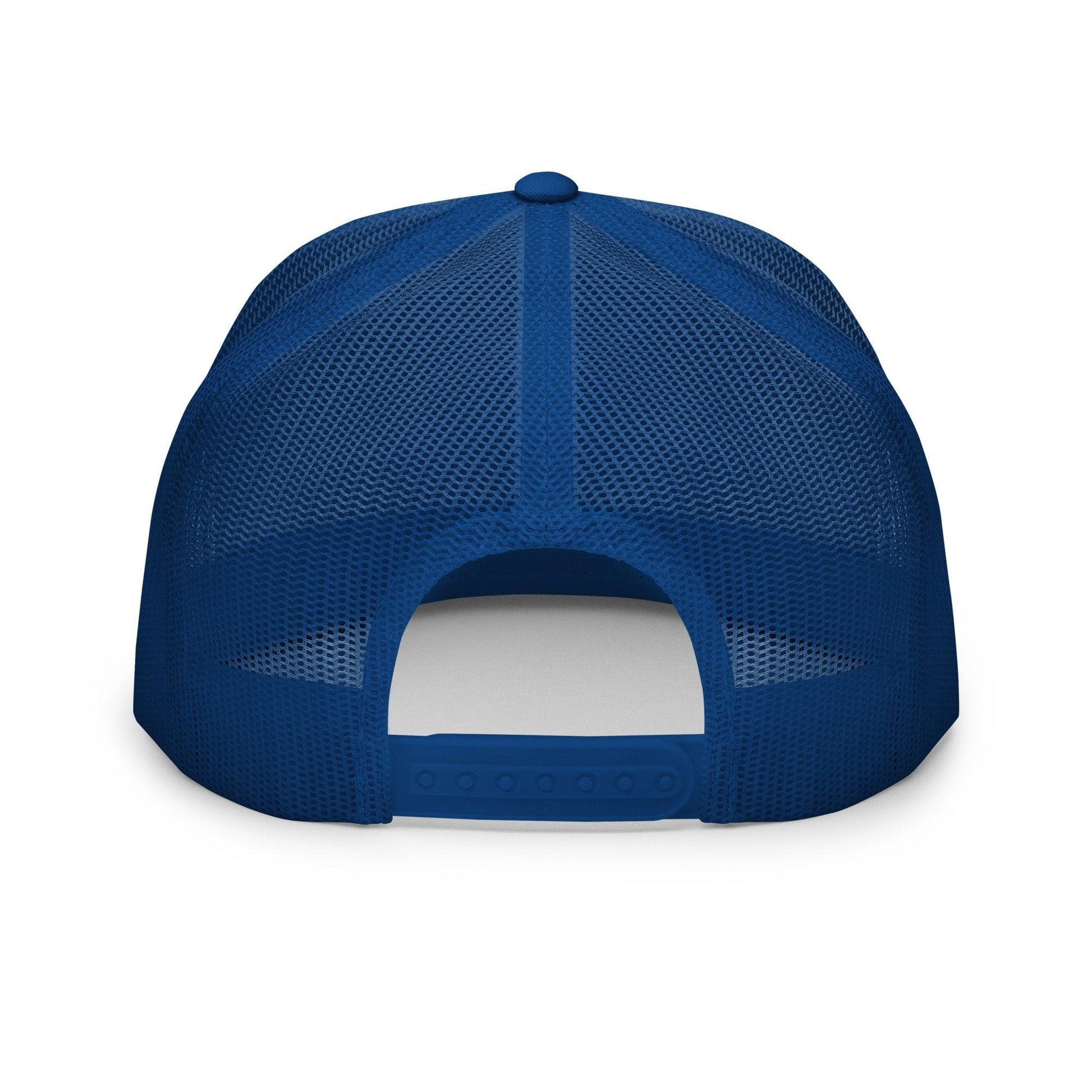 Harris Walz 2024 24 Flat Bill Brim Trucker Hat
