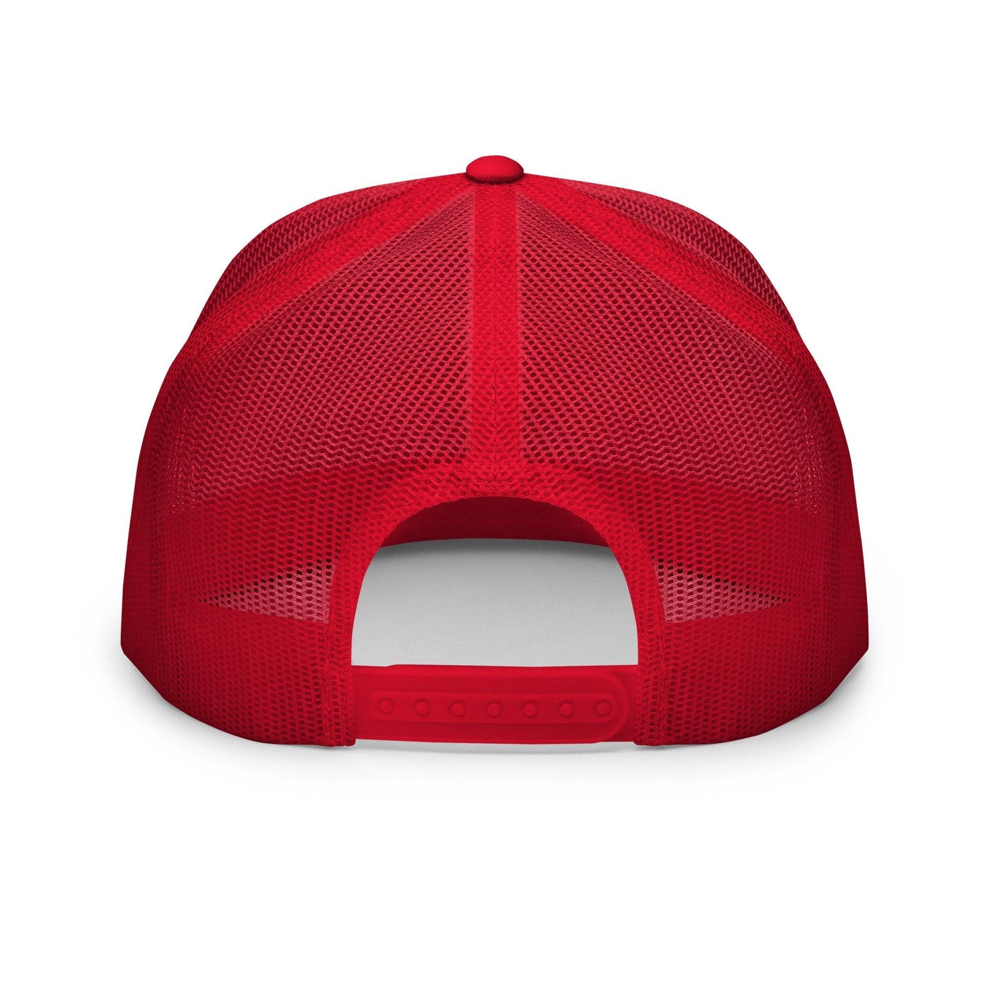 Harris Walz 2024 Flat Bill Brim Trucker Hat