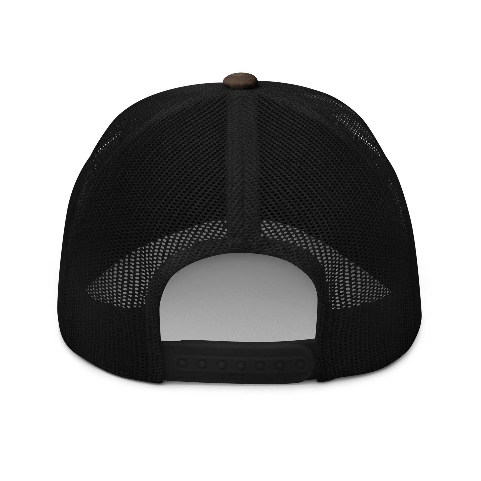 Harris Walz ’24 2024 Camo Trucker Hat Orange