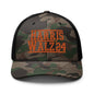 Harris Walz ’24 2024 Camo Trucker Hat Orange - Camo/Black
