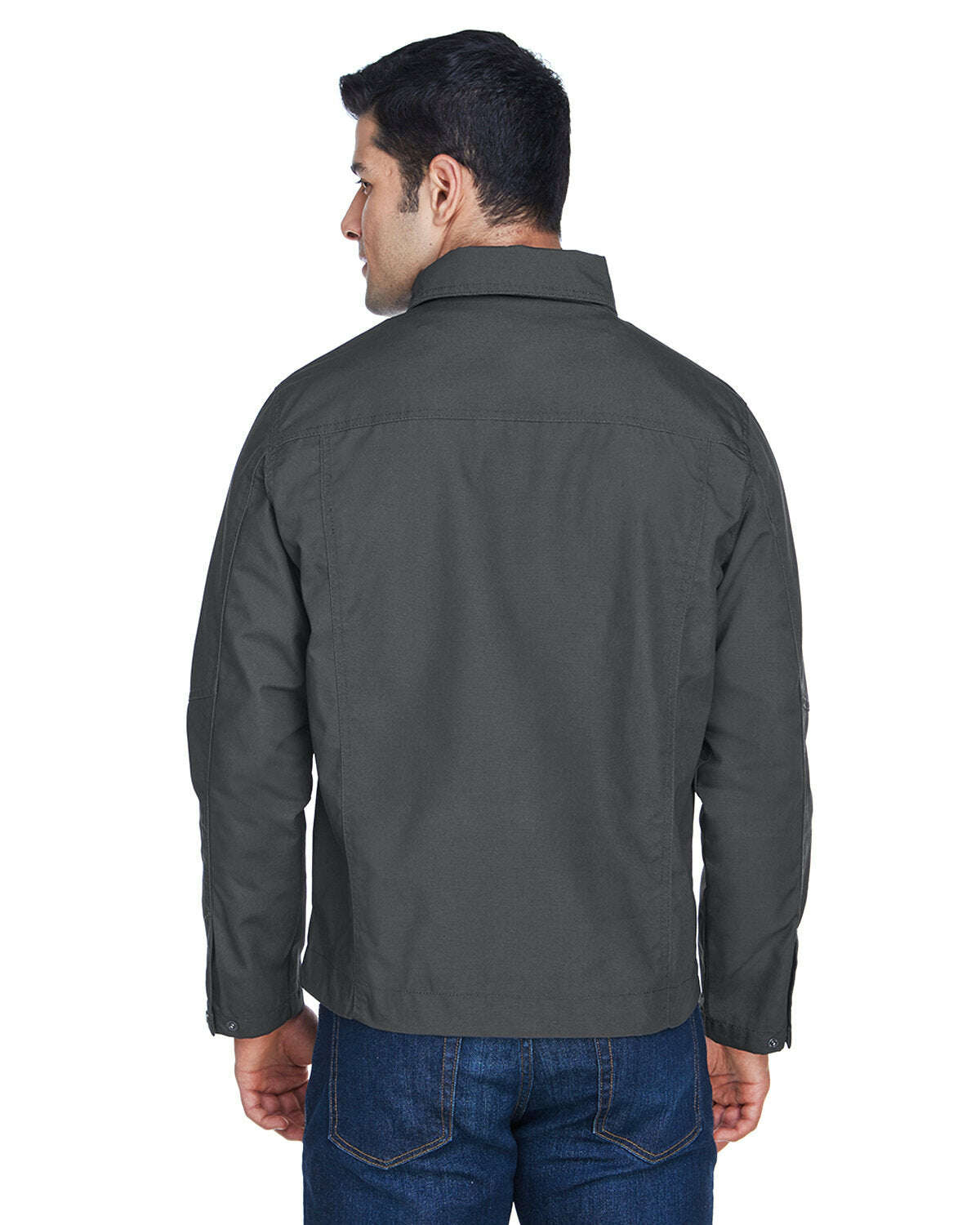 Outerwear-Harriton Men's Auxiliary Canvas Work Jacket M705-torontoscreenprinting.ca