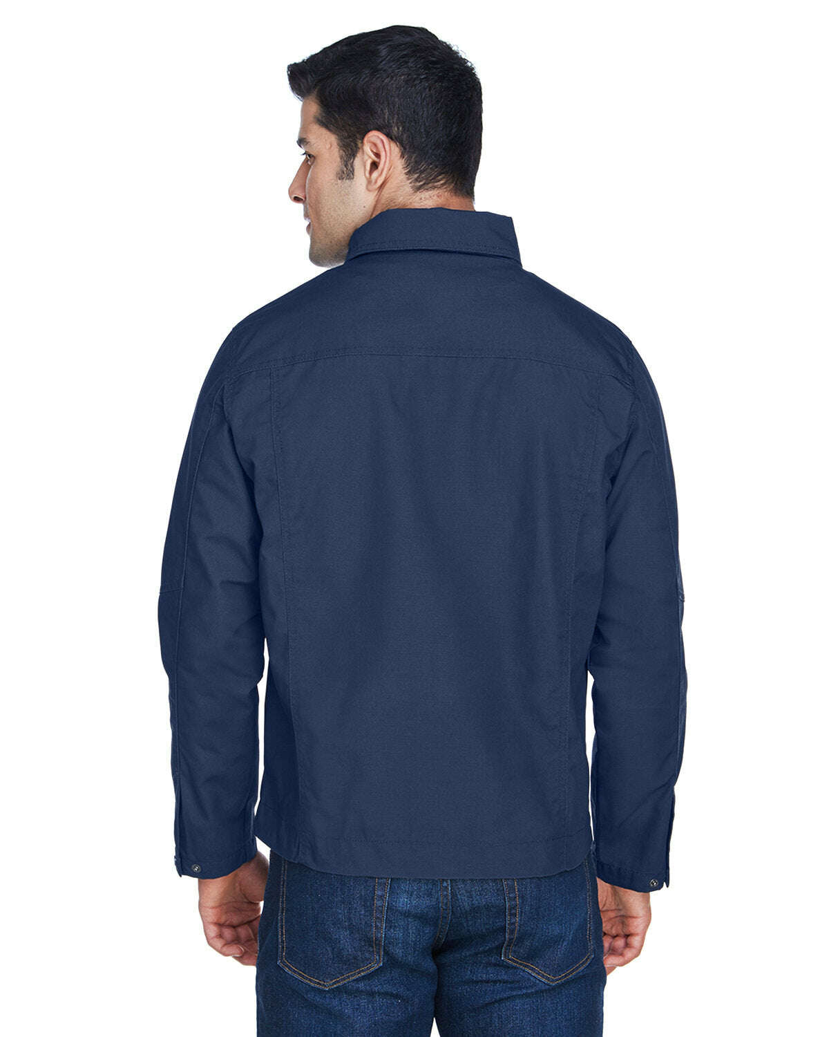 Outerwear-Harriton Men's Auxiliary Canvas Work Jacket M705-torontoscreenprinting.ca