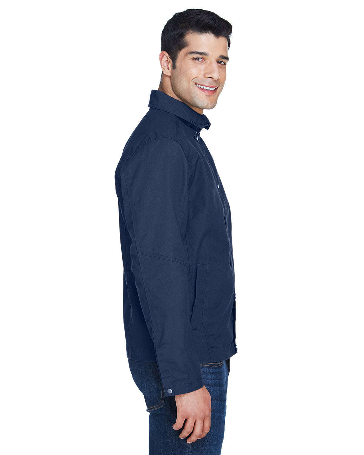 Outerwear-Harriton Men's Auxiliary Canvas Work Jacket M705-torontoscreenprinting.ca