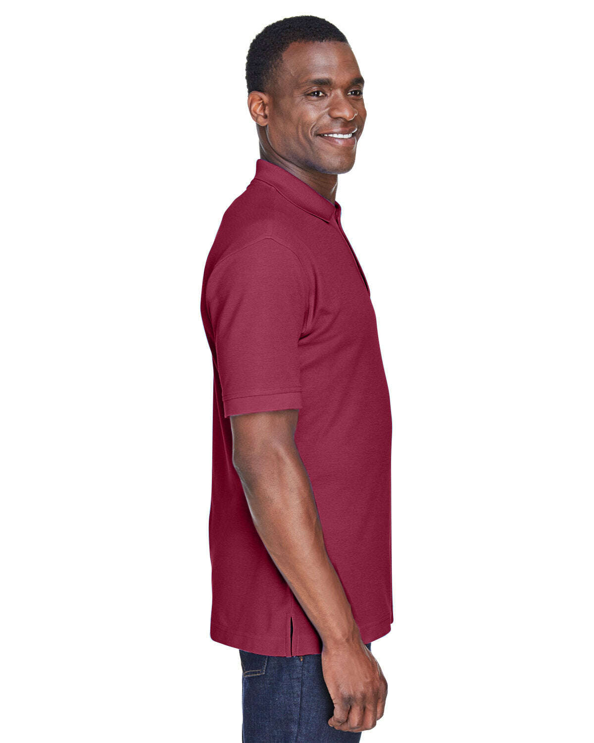 Polos-Harriton Men's Blend-Tek™ Polo M280-torontoscreenprinting.ca