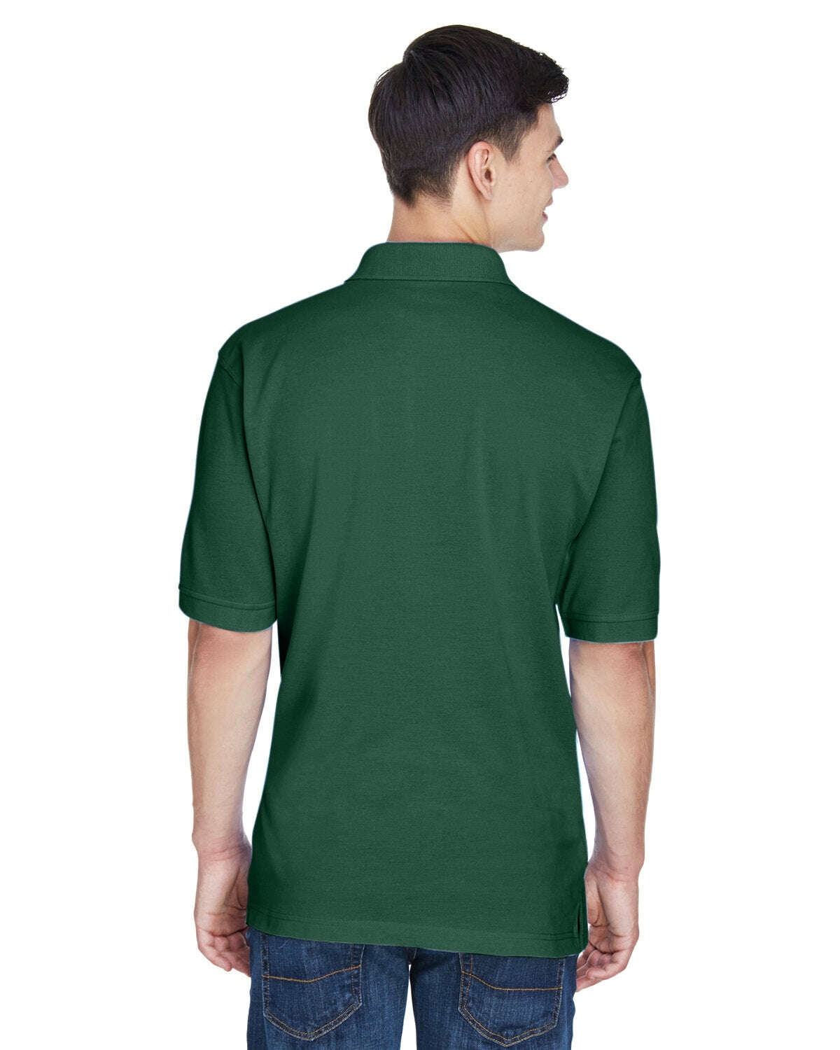 Polos-Harriton Men's Easy Blend™ Polo M265-torontoscreenprinting.ca