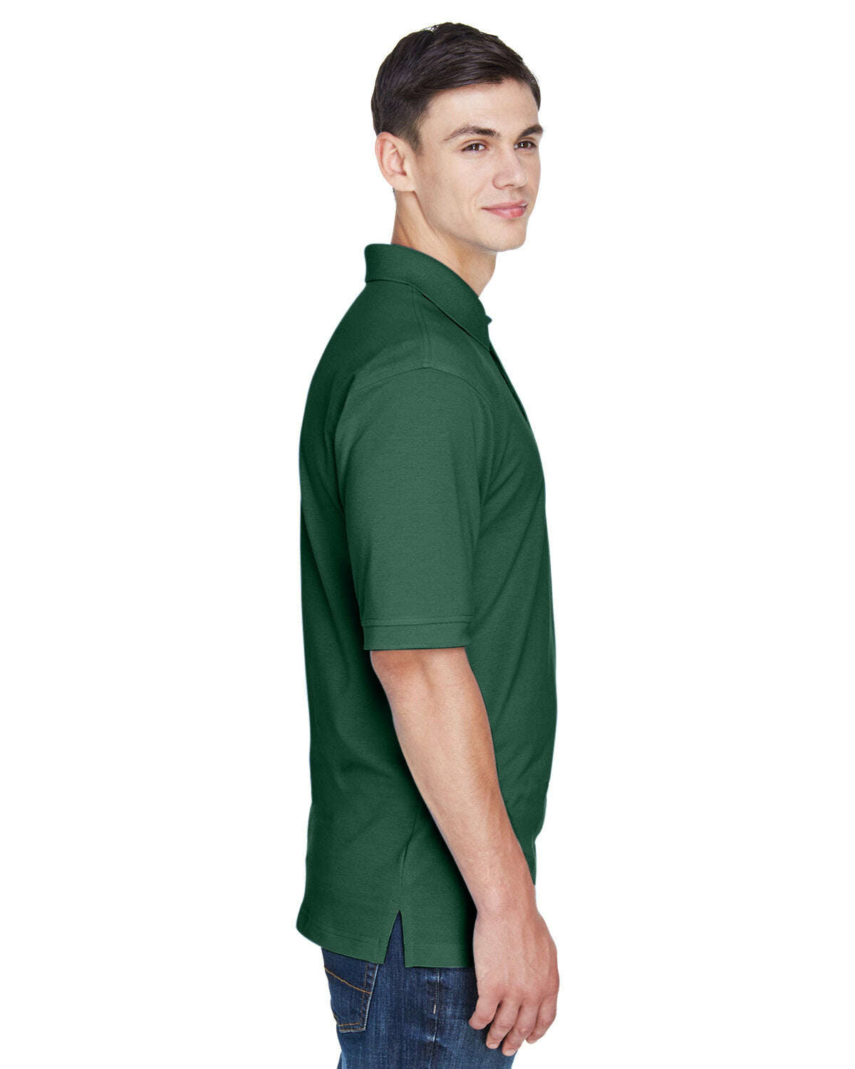 Polos-Harriton Men's Easy Blend™ Polo M265-torontoscreenprinting.ca