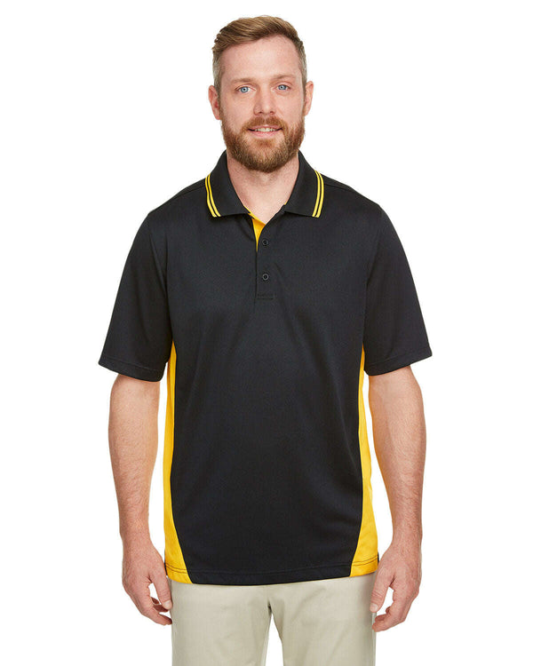 Harriton Men’s Flash Snag Protection Plus IL Colorblock Polo M386 - Polos