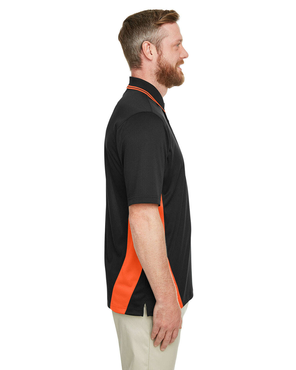 Polos-Harriton Men's Flash Snag Protection Plus IL Colorblock Polo M386-torontoscreenprinting.ca