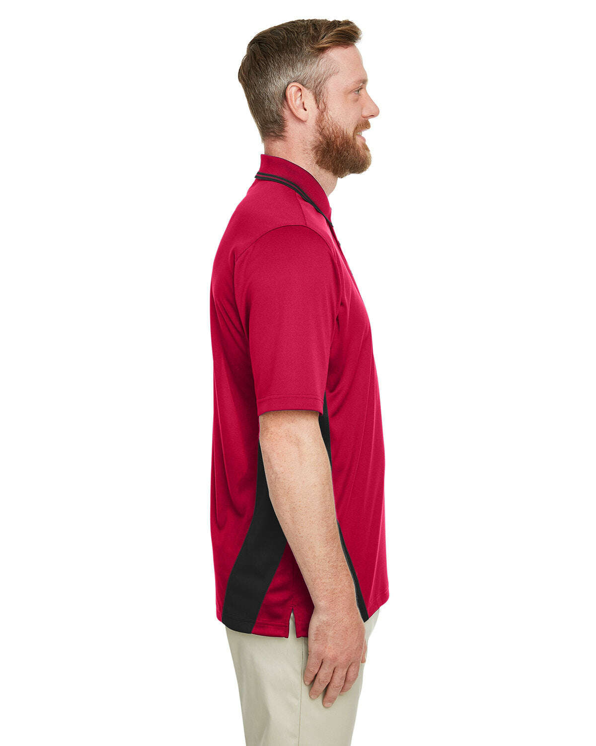 Polos-Harriton Men's Flash Snag Protection Plus IL Colorblock Polo M386-torontoscreenprinting.ca