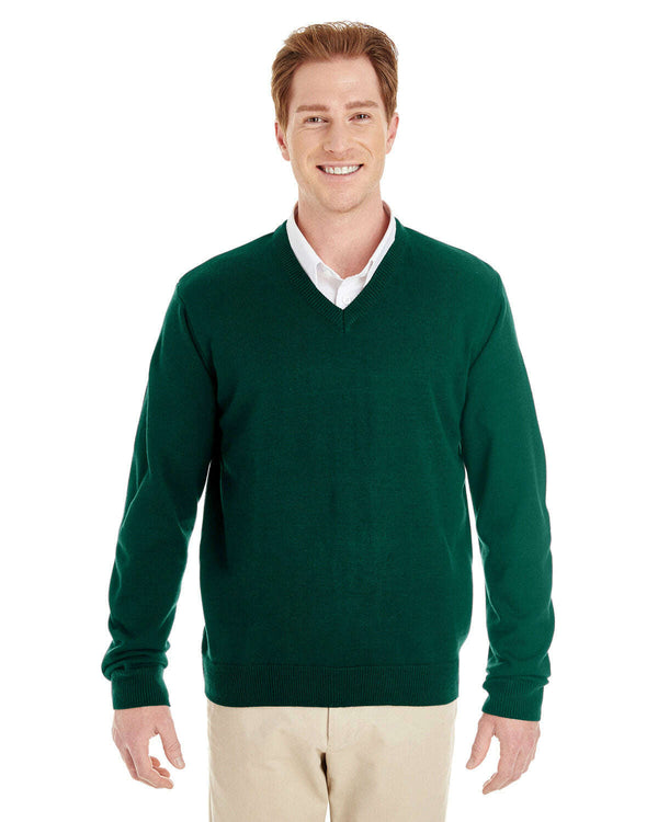 Harriton Men’s Pilbloc™ V-Neck Sweater M420 - Knits And Layering