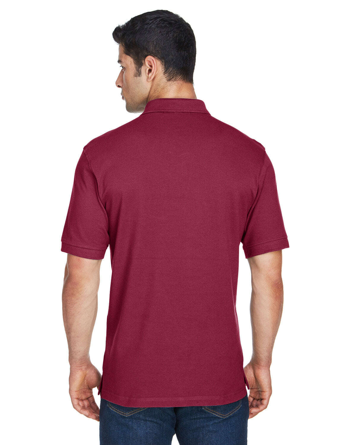 Polos-Harriton Men's Short-Sleeve Polo M200-torontoscreenprinting.ca