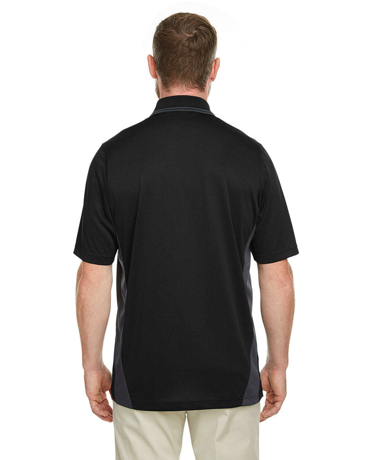 Harriton Men’s Tall Flash Snag Protection Plus IL Colorblock Polo M386T - Polos