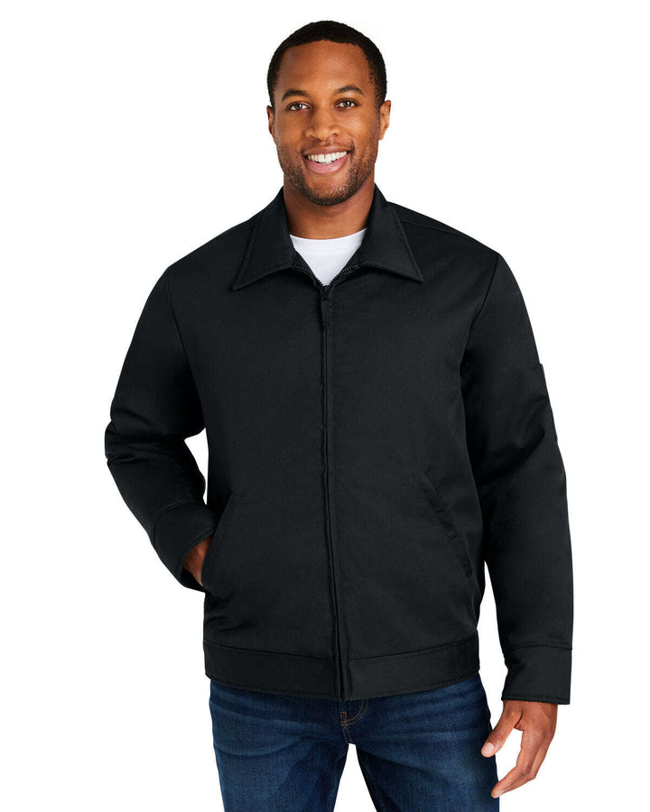 Harriton Unisex ClimaBloc® Station Jacket M721 - BLACK / 5XL - Outerwear