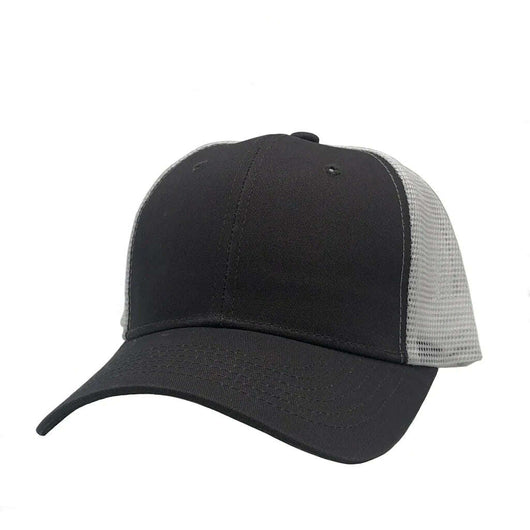 Hats: elevate your style with custom apparel ht-2024 - Dark Grey White / Single Units - Hats